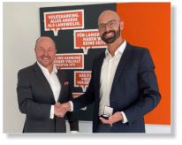 Jonas Zimmermann erhält die Silberne Ehrenmedaille