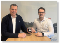 Ehrung für Marc Hadeler 