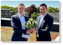 Ehrung für Niclas Louisoder